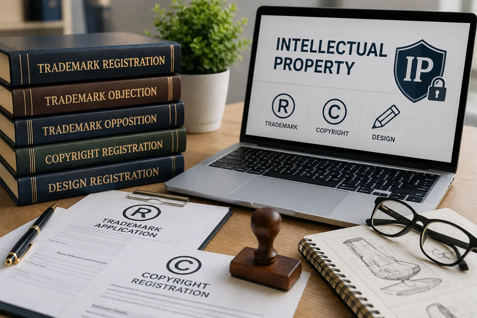 Intellectual property and trademark registration services by MS Associates in Palakkad