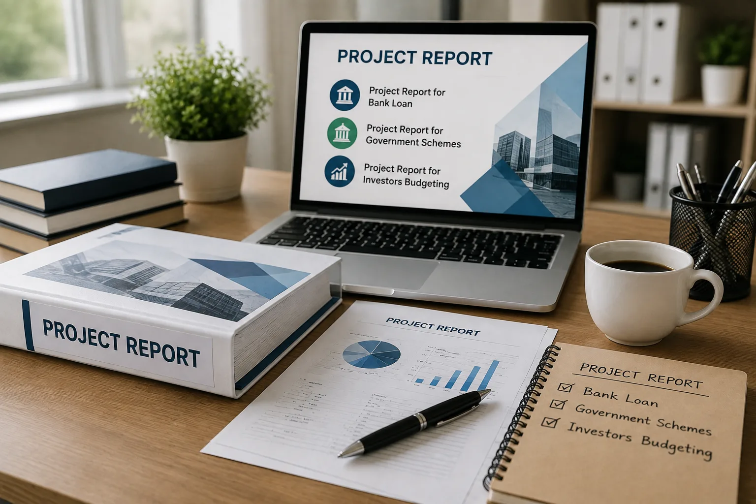 Professional project report preparation for bank loans, schemes and investors by MS Associates