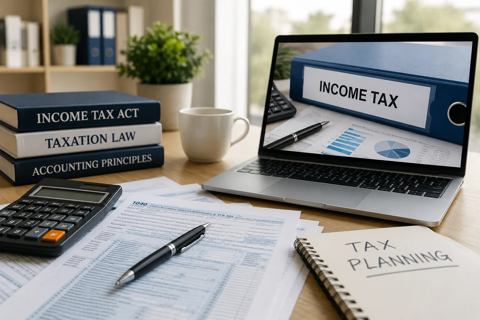 Professional income tax filing and tax audit services for individuals and businesses by M.S. Associates